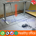 Telescopic table legs & electric adjustable height table frame & dual motor electric sit stand desk